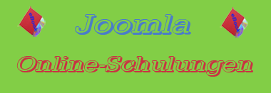 Online Schulungen zu Joomla und Tools