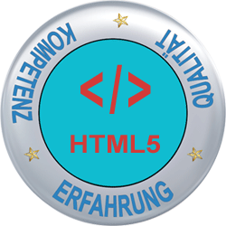 Unsere Webprojekte entsprechen den aktuellen Standards für Web 2.0 und HTML5.