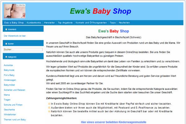ewa baby shop