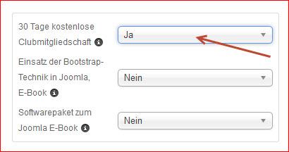 Kostenlose 30 Tage Mitgliedschaft im EBW Joomla Club