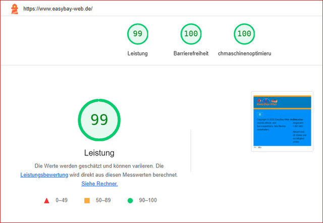 Mit unsren Empfehlungen optimierte Joomla 5er Website