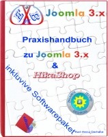 Vollständig vorkonfiguriertes Softwarepaket aus Joomla und HikaShop Business, inklusive unserem deutschen E-Book.