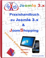 Softwarepaket und eBook zu Joomla und JoomShopping, Updates sind kostenlos.