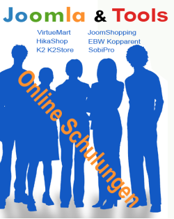 Joomla Online-Schulungen